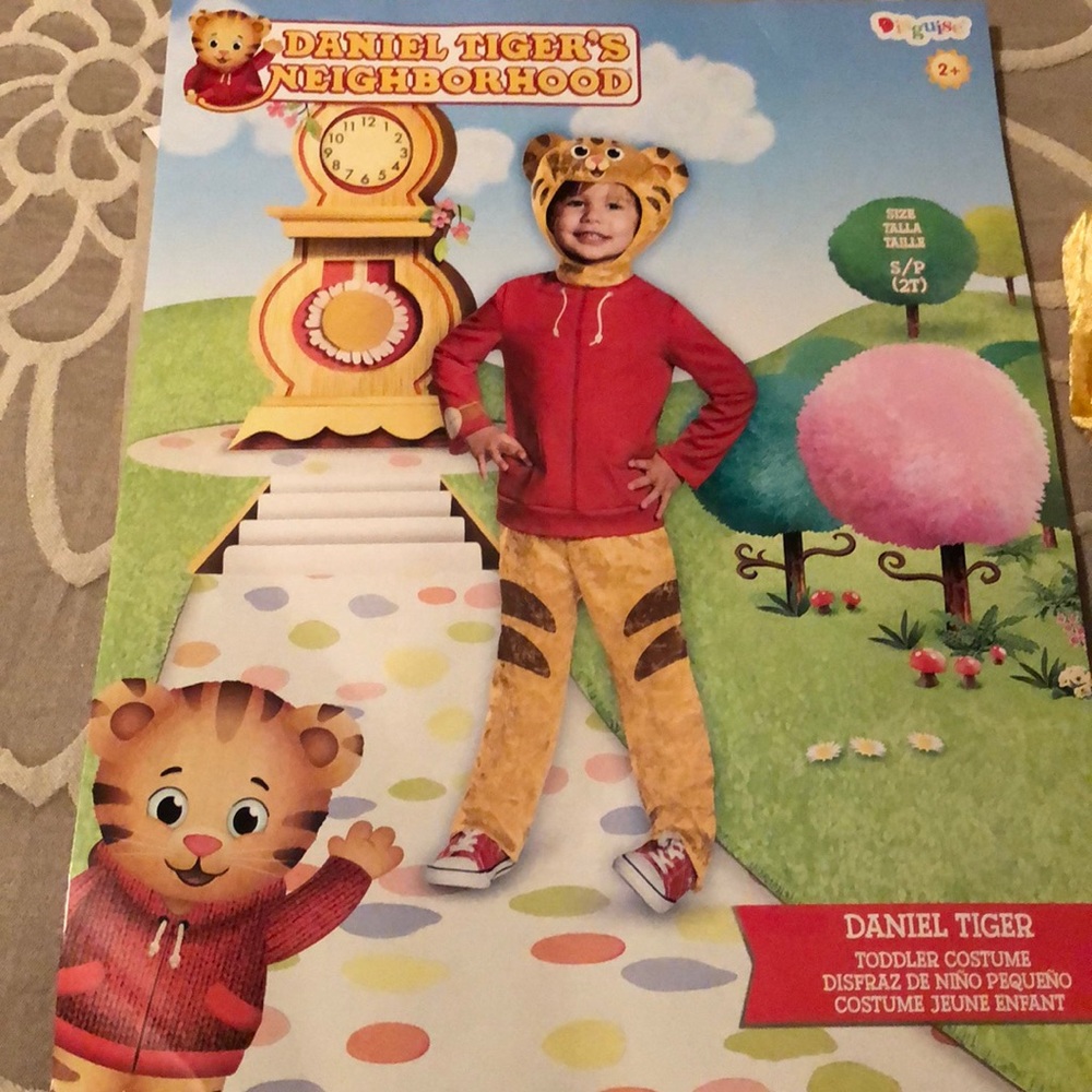 Daniel Tiger’s Neighborhood 2T Halloween costume!!